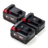 3-pack Milwaukee M18 B5 / 4932430483 accu's (18 V, 5.0 Ah, origineel)