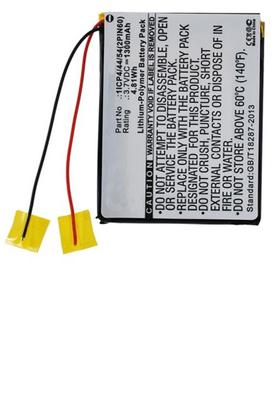 Modecom 1ICP4/44/54(2PIN60) accu (1300 mAh, 123accu huismerk)  AMO00232 - 1