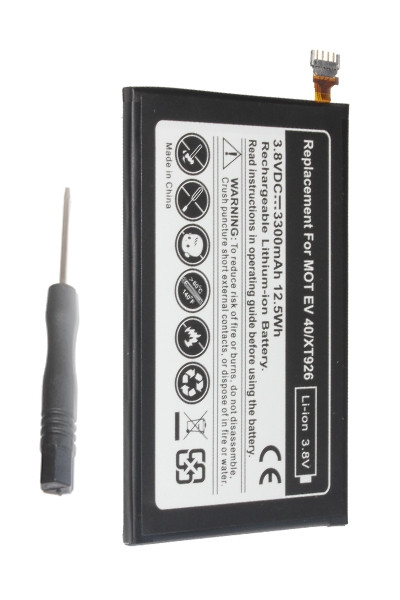 Motorola EV30 / SNN5915A / SNN5915B accu (3300 mAh, 123accu huismerk)  AMO00309 - 1