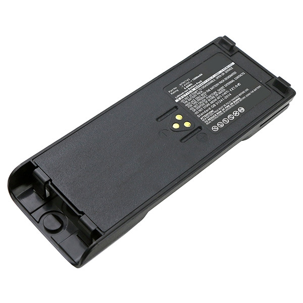 Motorola FuG11b / NTN7143 / NTN7144 accu (1200 mAh, 123accu huismerk)  AMO00343 - 1