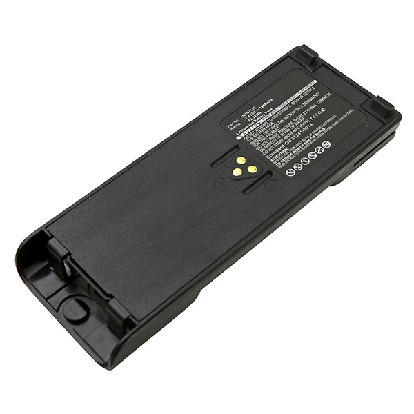 Motorola FuG11b / NTN7143 / NTN7144 accu (1800 mAh, 123accu huismerk)  AMO00345 - 1