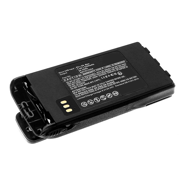 Motorola HNN9815 / NTN9814 / NTN9815 accu (3350 mAh, 123accu huismerk)  AMO00567 - 1