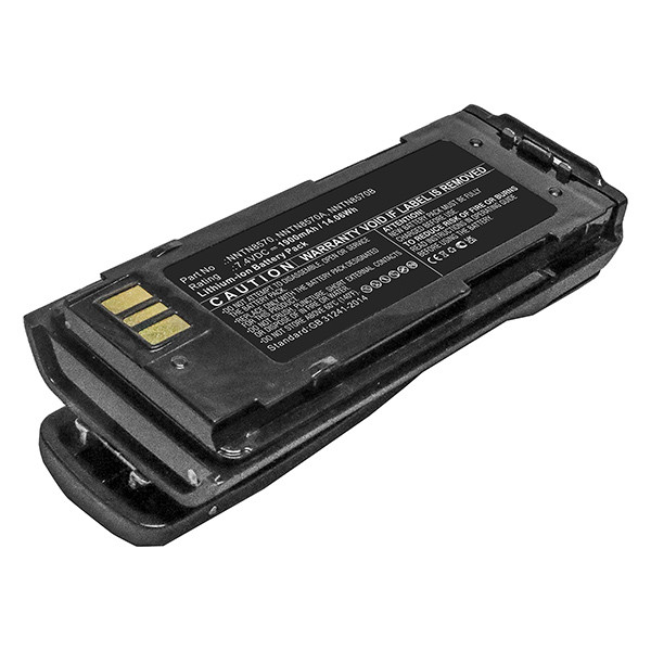 Motorola NNTN8570 / NNTN8570A / NNTN8570B accu (7.6 V, 1900 mAh, 123accu huismerk)  AMO00463 - 1