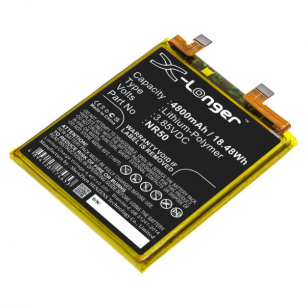 Motorola NR50 accu (3.85 V, 4800 mAh, 123accu huismerk)  AMO00492 - 1