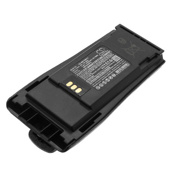 Motorola NTN4496 / NTN4497 / NTN4970 accu (3350 mAh, 123accu huismerk)  AMO00574 - 1