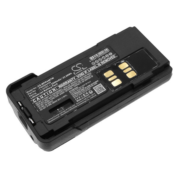 Motorola PMNN4406 / PMNN4409 / PMNN4412 accu (3200 mAh, 123accu huismerk)  AMO00559 - 1