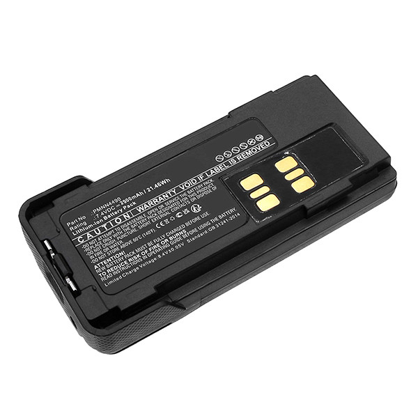 Motorola PMNN4418 / PMNN4490 / PMNN4490A accu (2900 mAh, 123accu huismerk)  AMO00566 - 1