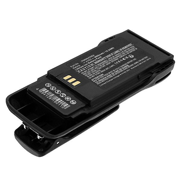 Motorola PMNN4598A / PMNN4600A accu (7.4 V, 2600 mAh, 123accu huismerk)  AMO00524 - 1