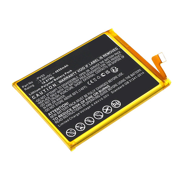 Motorola PV50 / SB18D61156 accu (4850 mAh, 123accu huismerk)  AMO00577 - 1