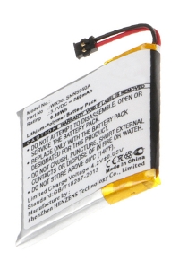 Motorola WX30 / SNN5950A / SNN5951A accu (240 mAh, 123accu huismerk)  AMO00314