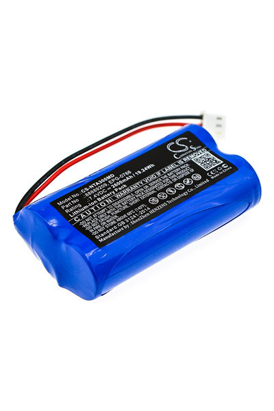 Natus 88889209 / EPG-0766 / EPG-0766 REV G accu (7.4 V, 2600 mAh, 123accu huismerk)  ANA00067 - 1