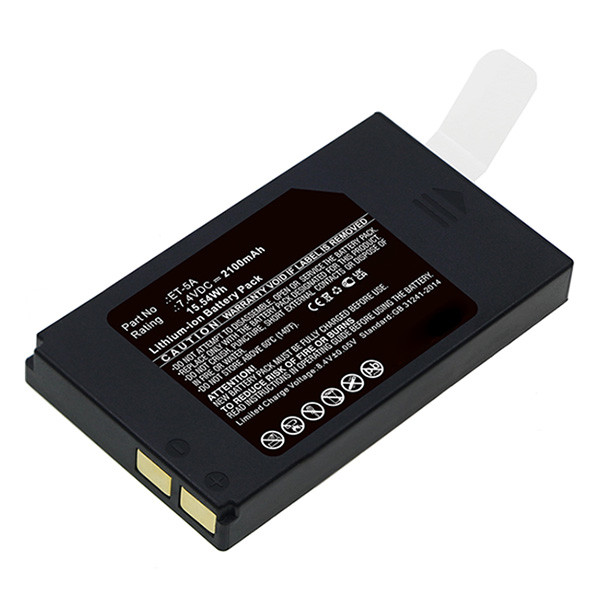 Newpos ET-5A / E425085 accu (7.4 V, 2100 mAh, 123accu huismerk)  ANE00272 - 1