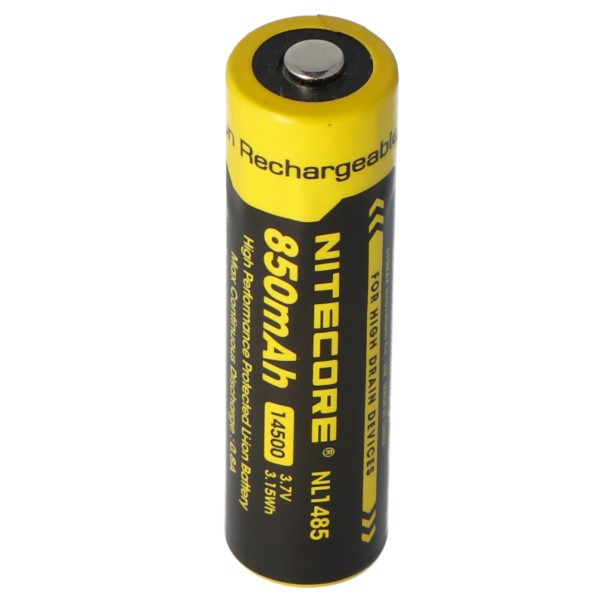 Nitecore 14500 / NL1485 batterij (3.7 V, 0.8A, 1000 mAh)  ANI00225 - 1