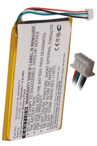 Nokia 20-01673-01B / 84504072 accu (1300 mAh, 123accu huismerk)  ANO00131 - 1