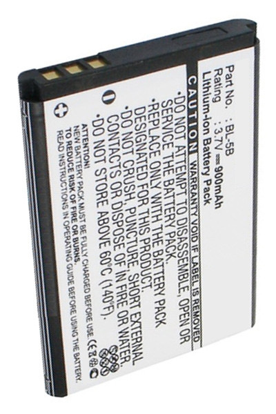 Nokia BL-5B accu (900 mAh, 123accu huismerk)  ANO00058 - 1