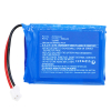 Nolan ZCF603443 / SPCOM00000038 accu (3.7 V, 900 mAh, 123accu huismerk)  ANO00257 - 2