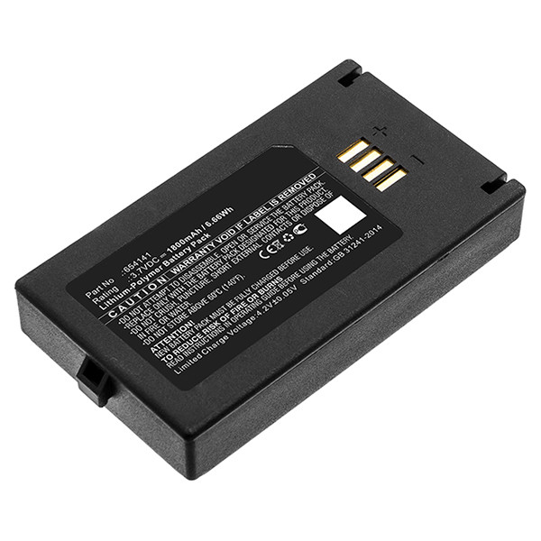 Nova 654141 accu (3.7 V, 1800 mAh, 123accu huismerk)  ANO00230 - 1