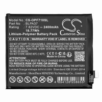 OPPO BLPA37 accu (7,82 V, Li-pl, 2400mAh, 123accu huismerk)  AOP00393