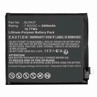 OPPO BLPA37 accu (7,82 V, Li-pl, 2400mAh, 123accu huismerk)  AOP00393