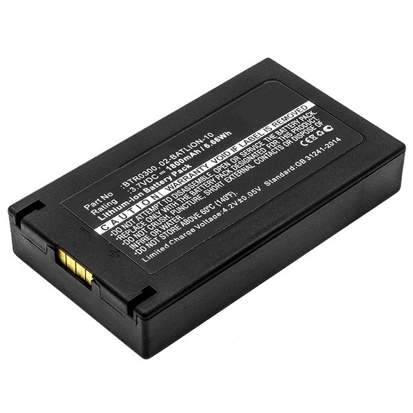 Opticon 11855 / BTR0300 / BTR0500 accu (3.7 V, 1800 mAh, 123accu huismerk)  AOP00135 - 1