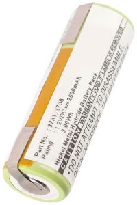 Oral-B 3731 / 3738 accu (2500 mAh, 123accu huismerk)  AOR00053