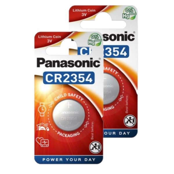 Panasonic CR2354 3V Lithium knoopcel batterij 2 stuks  APA01186 - 1