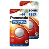 Panasonic CR2354 3V Lithium knoopcel batterij 2 stuks