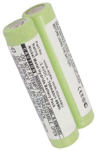 Panasonic HHR-4DPA / HHR-55AAABU accu (700 mAh, 123accu huismerk)  APA00306 - 1