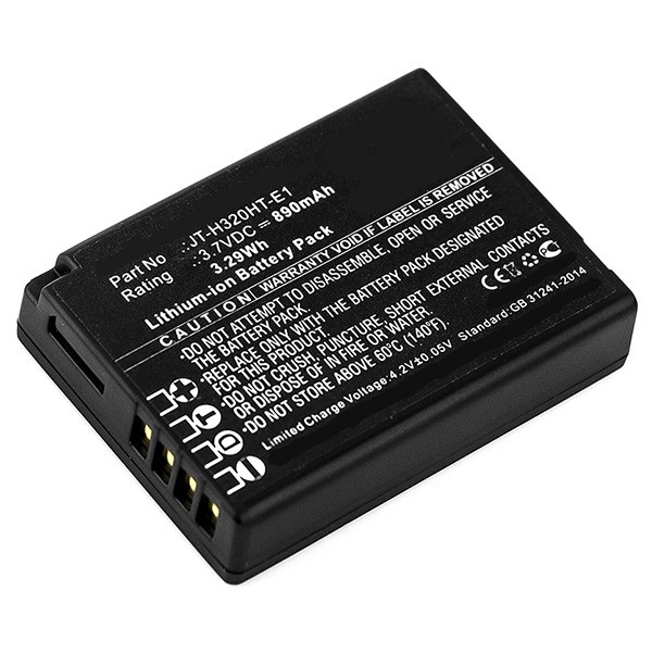 Panasonic JT-H320HT-E1 / JT-H320HT-E2 accu (890 mAh, 123accu huismerk)  APA00974 - 1