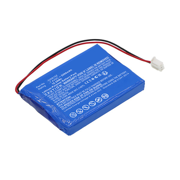 Pentair 520815Z accu (2200 mAh, 123accu huismerk)  APE00133 - 1