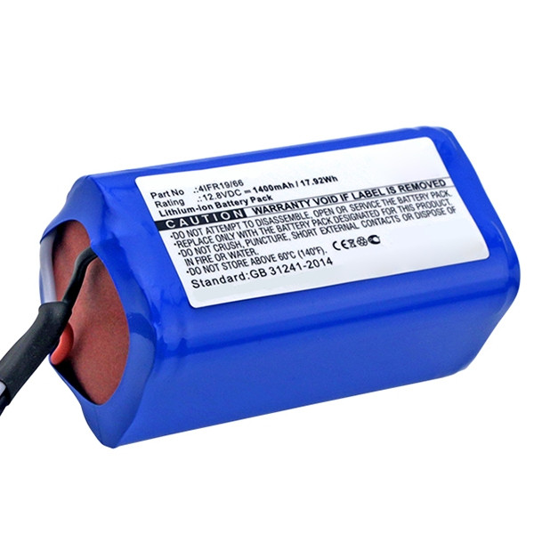 Philips CP110/01 accu (12.8 V, 1400 mAh, 123accu huismerk)  APH00310 - 1