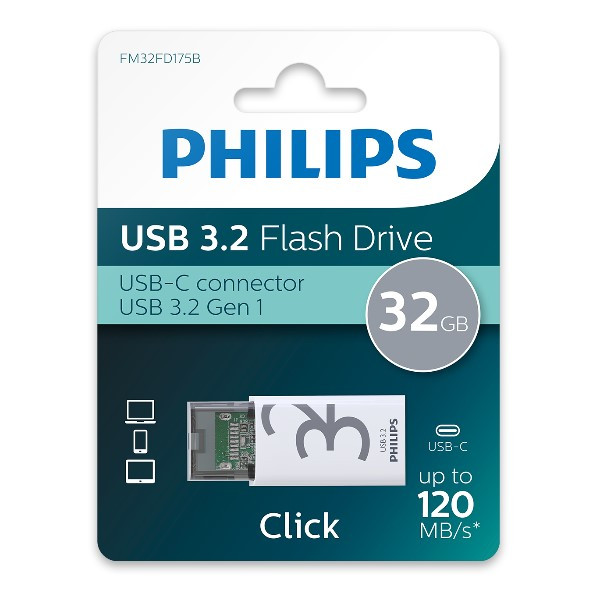 Philips Click USB-C 3.2 Gen 1 stick 32GB  APH00618 - 2