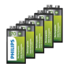 Philips Oplaadbare 9V / E-block / 6HR61 Ni-Mh Batterij (5 stuks, 170 mAh)  APH00582 - 2