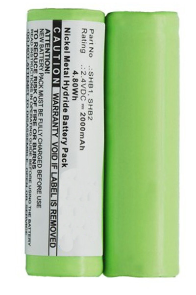 Philips SHB1 / SHB2 / 138-10334 accu (2000 mAh, 123accu huismerk)  APH00269 - 1