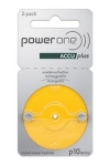 PowerOne oplaadbare gehoorapparaat 10 / PR70 / Geel batterij 2 stuks (1.2 V)