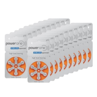 Power One PowerOne 13 / PR48 / Oranje gehoorapparaat batterij 120 stuks  APO00204