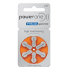 PowerOne 13 / PR48 / Oranje gehoorapparaat batterij 6 stuks