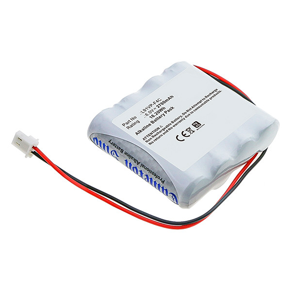 Purell L91VP-F4C accu (6 V, 2700 mAh, 123accu huismerk)  APU00186 - 1