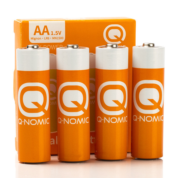 Q-Nomic AA / MN1500 / LR6 Alkaline Batterij (4 stuks)  AQN00001 - 2