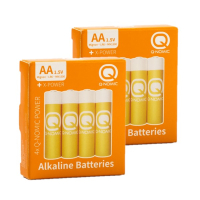 Q-Nomic AA / MN1500 / LR6 Alkaline Batterij (8 stuks)  AQN00079