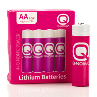 Q-Nomic AA batterijen 4 stuks (Lithium, 1.5 V)  AQN00003