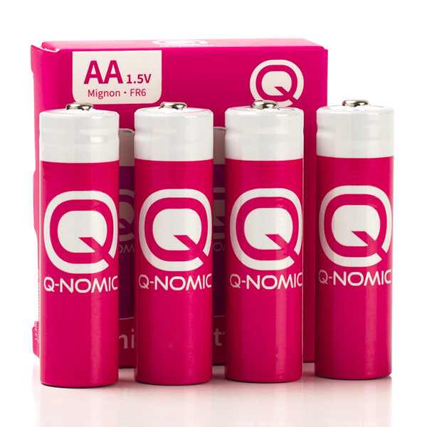 Q-Nomic AA batterijen 4 stuks (Lithium, 1.5 V)  AQN00003 - 2