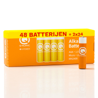 Q-Nomic Power AAA / MN2400 / LR03 Alkaline Batterij (48 stuks)  AQN00031