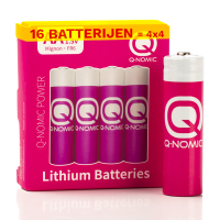 Q-Nomic Power AA / FR6 Lithium batterij 16 stuks  AQN00082