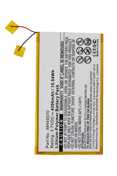 RCA MH49370 accu (4200 mAh, 123accu huismerk)  ARC00010 - 1