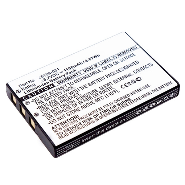 Rainin 6109-031 accu (1100 mAh, 123accu huismerk)  ARA00054 - 1