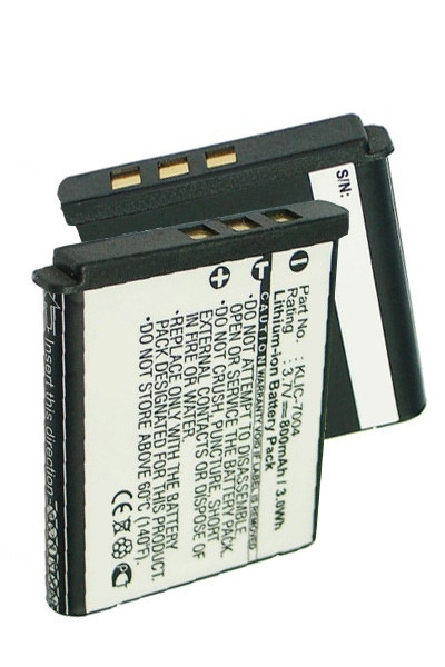 Ricoh KLIC-7004 accu (800 mAh, 123accu huismerk)  ARI00006 - 1