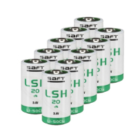 Saft Aanbieding: 10 x Saft LSH20 / D batterij (3.6V, 13000 mAh, Li-SOCl2)  ASA02398