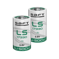 2x Saft LS17330 batterijen