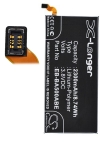 Samsung EB-BA500ABE accu (3.8 V, 2300 mAh, 123accu huismerk)